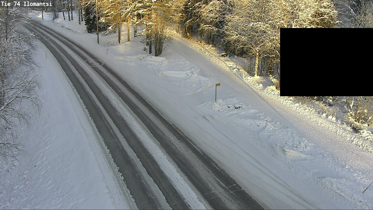 Weather Camera Image Väg 74 Ilomantsi, Ilomantsi, Pohjois-Karjala