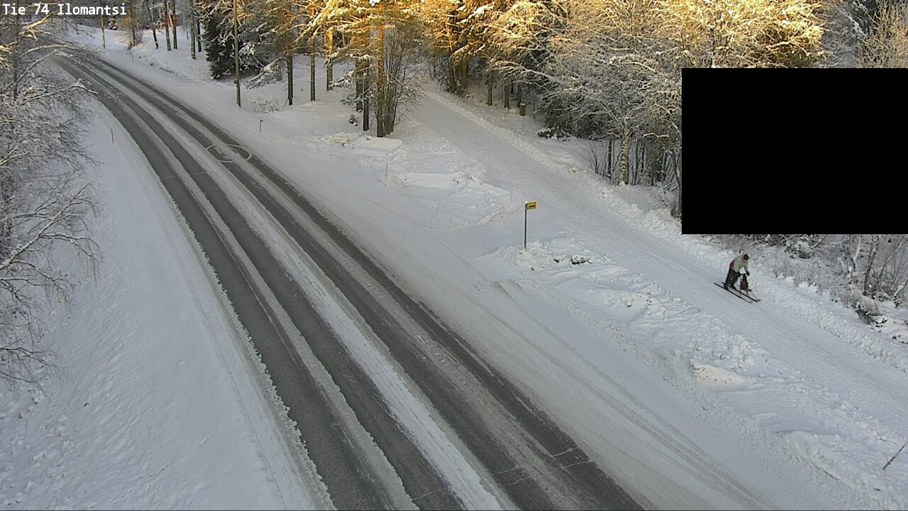 Weather Camera Image Väg 74 Ilomantsi, Ilomantsi, Pohjois-Karjala