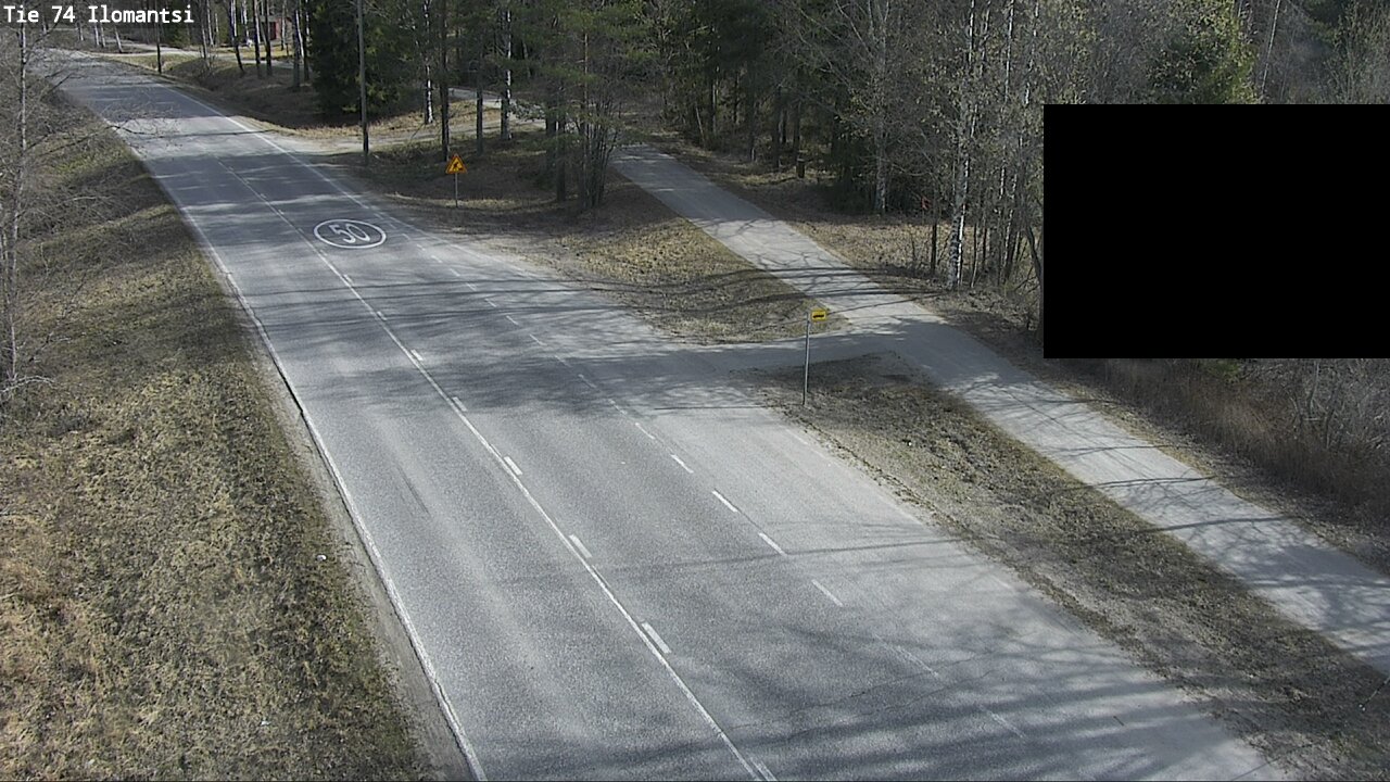 Weather Camera Image Road 74 Ilomantsi, Ilomantsi, Pohjois-Karjala