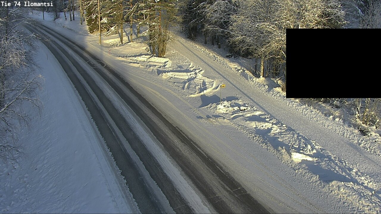 Weather Camera Image Väg 74 Ilomantsi, Ilomantsi, Pohjois-Karjala