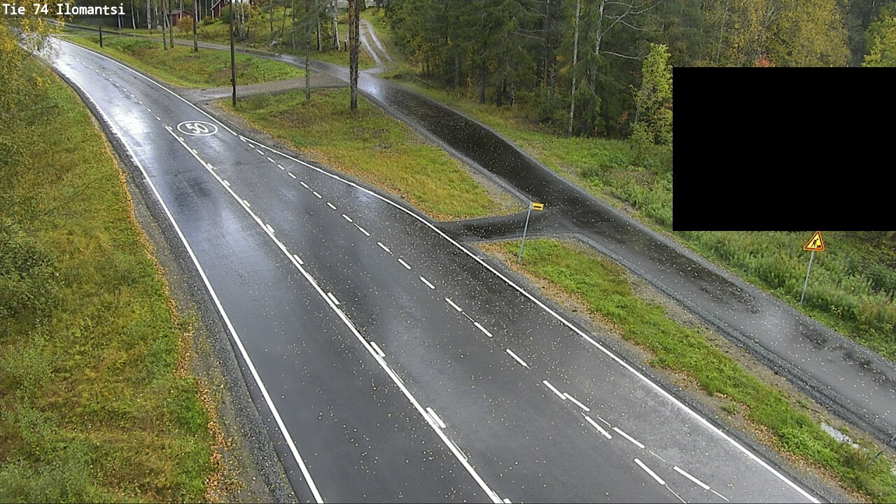 Weather Camera Image Väg 74 Ilomantsi, Ilomantsi, Pohjois-Karjala