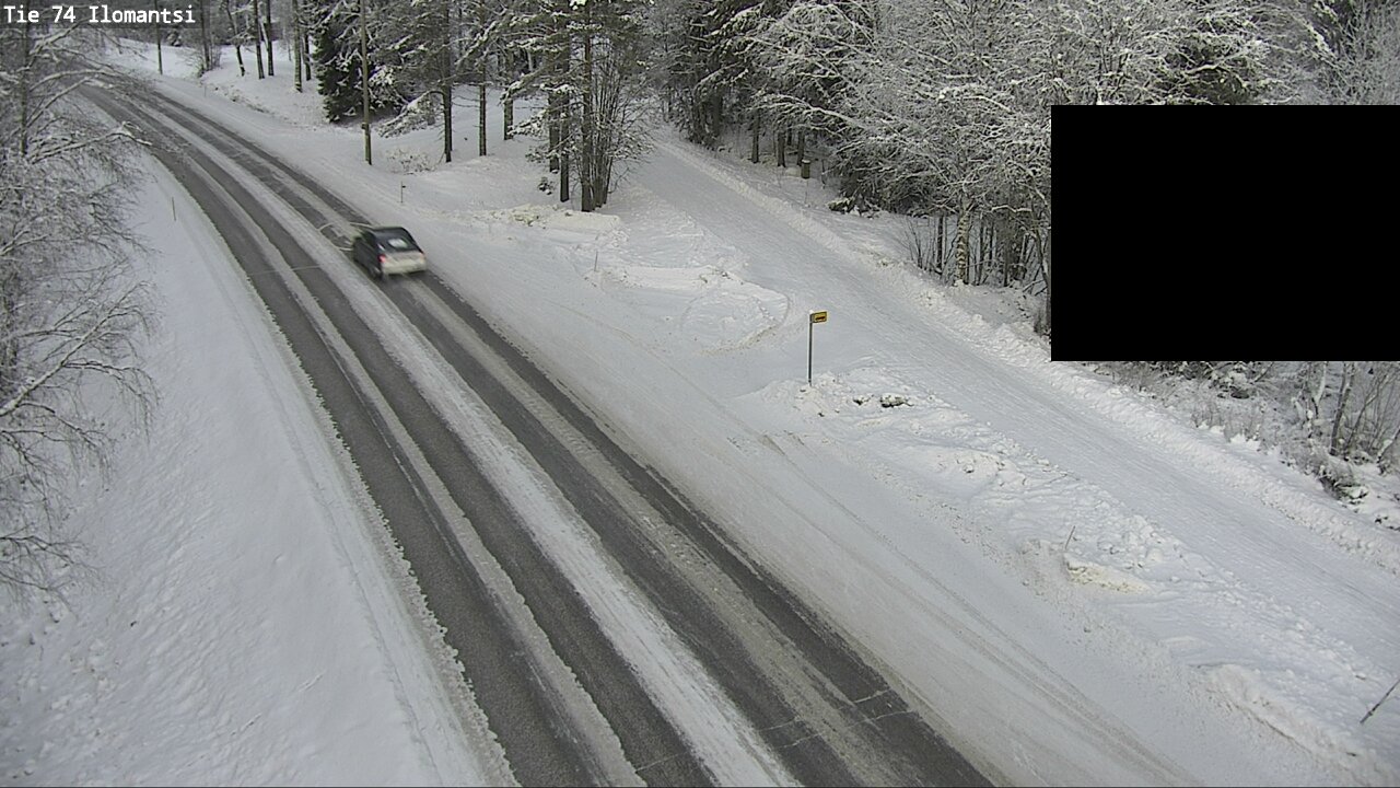 Weather Camera Image Väg 74 Ilomantsi, Ilomantsi, Pohjois-Karjala