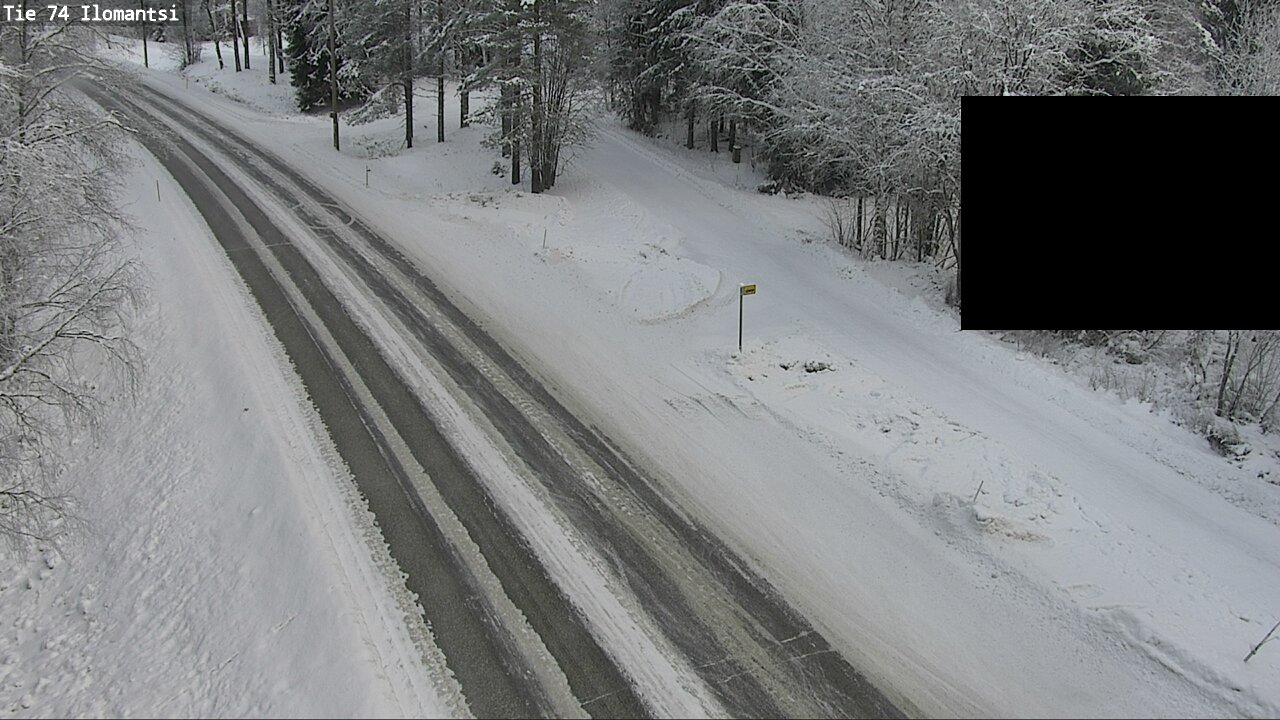 Weather Camera Image Väg 74 Ilomantsi, Ilomantsi, Pohjois-Karjala