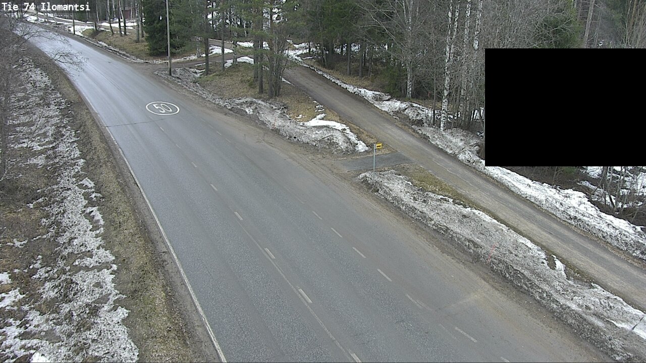 Weather Camera Image Road 74 Ilomantsi, Ilomantsi, Pohjois-Karjala