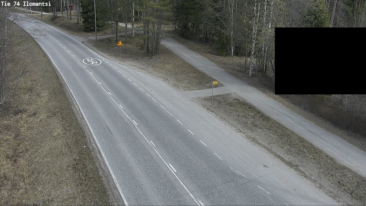 Weather Camera Image Väg 74 Ilomantsi, Ilomantsi, Pohjois-Karjala