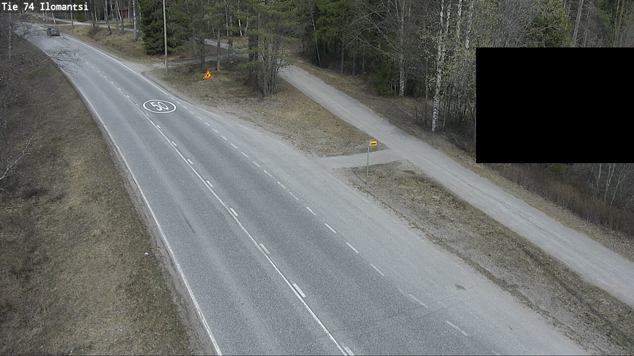 Weather Camera Image Väg 74 Ilomantsi, Ilomantsi, Pohjois-Karjala