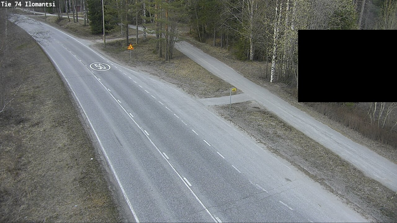 Weather Camera Image Väg 74 Ilomantsi, Ilomantsi, Pohjois-Karjala