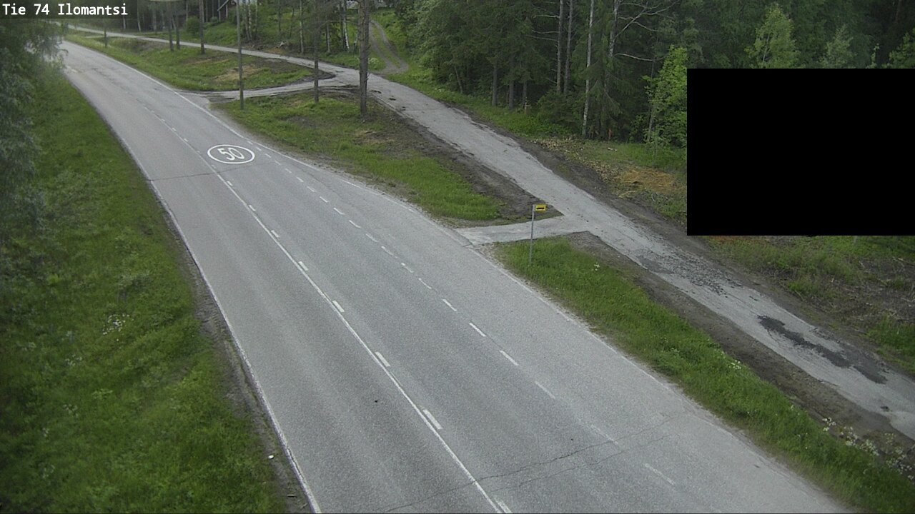 Weather Camera Image Väg 74 Ilomantsi, Ilomantsi, Pohjois-Karjala