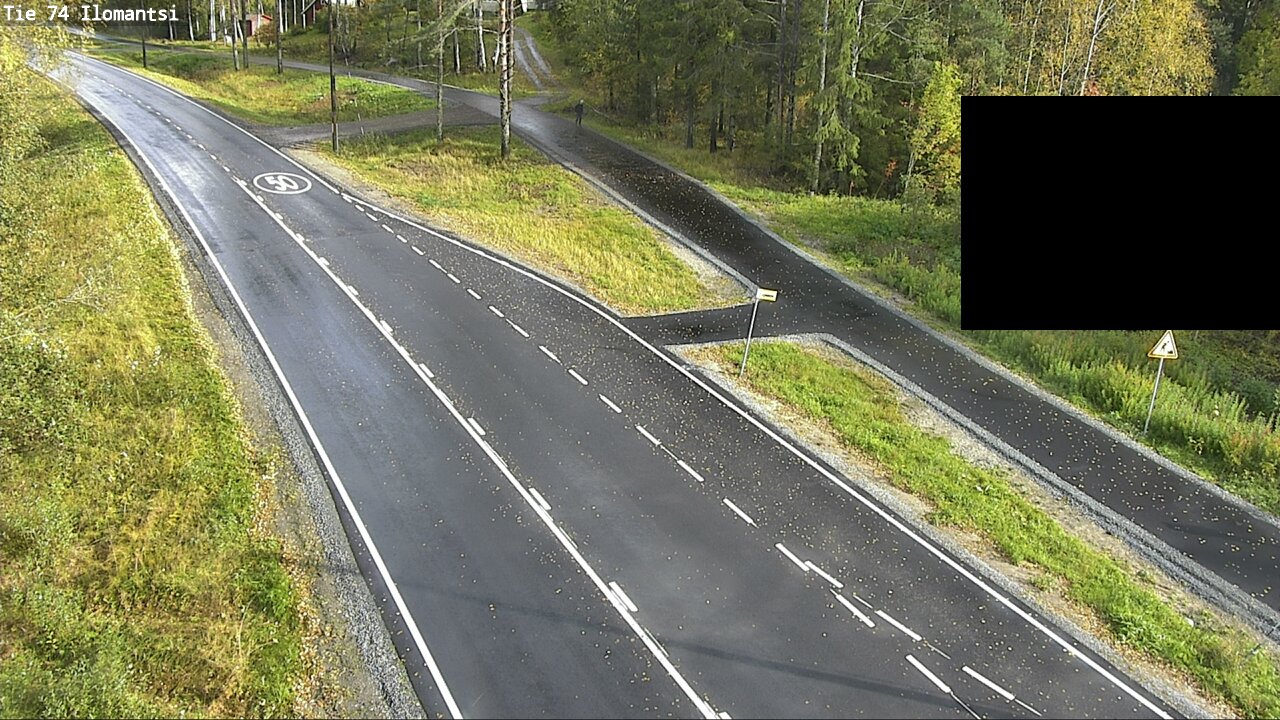Weather Camera Image Väg 74 Ilomantsi, Ilomantsi, Pohjois-Karjala