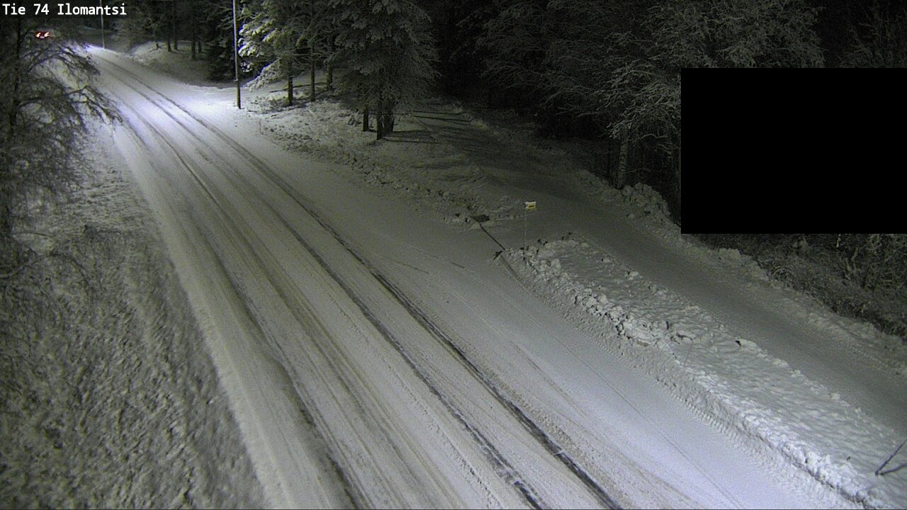 Weather Camera Image Väg 74 Ilomantsi, Ilomantsi, Pohjois-Karjala