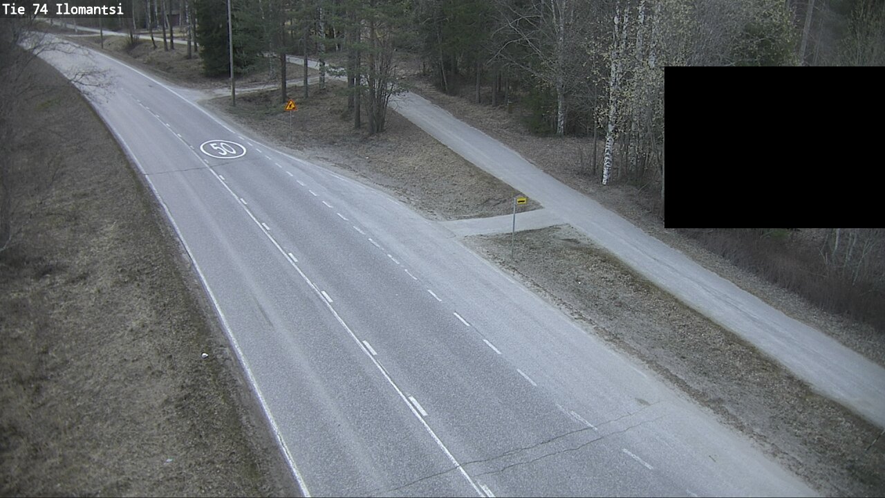 Weather Camera Image Väg 74 Ilomantsi, Ilomantsi, Pohjois-Karjala