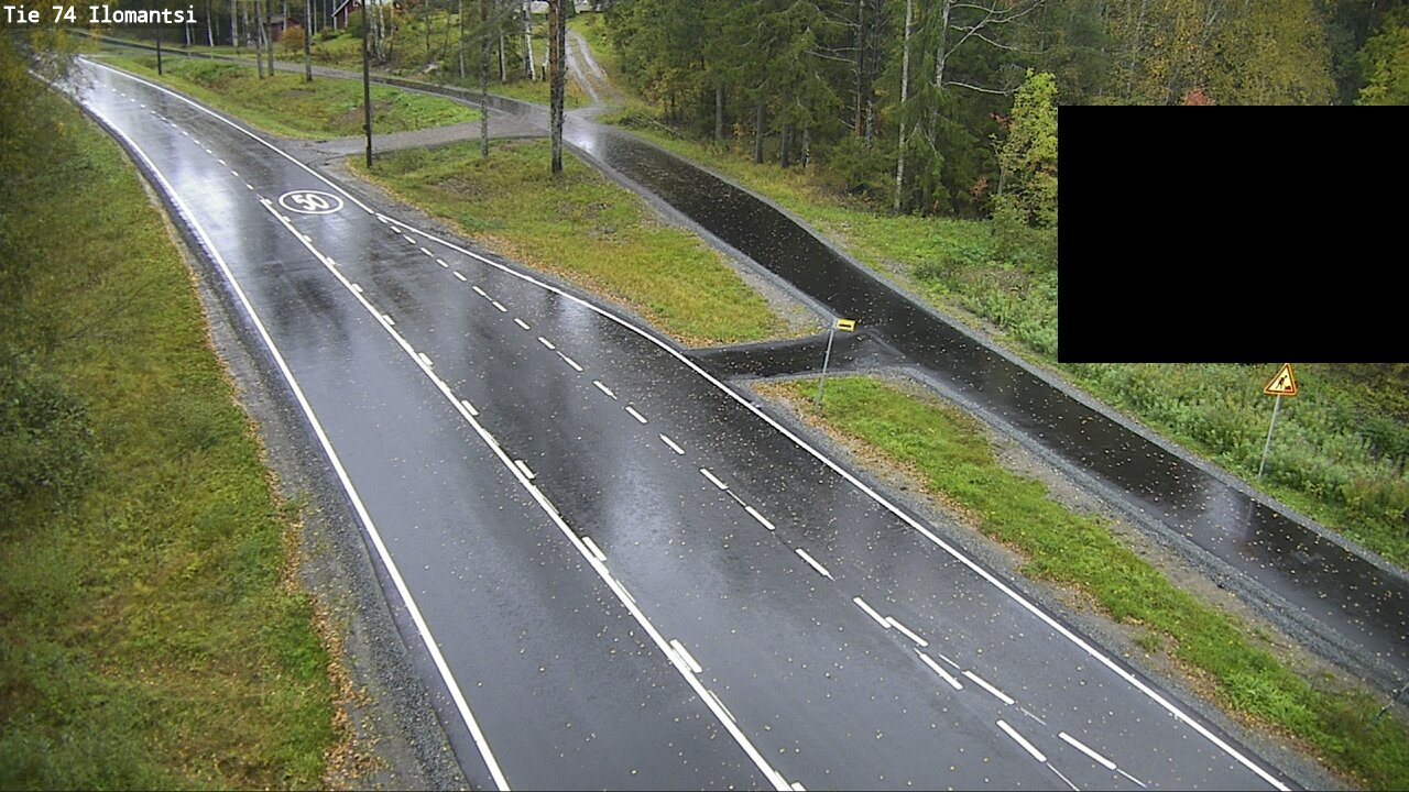 Weather Camera Image Väg 74 Ilomantsi, Ilomantsi, Pohjois-Karjala