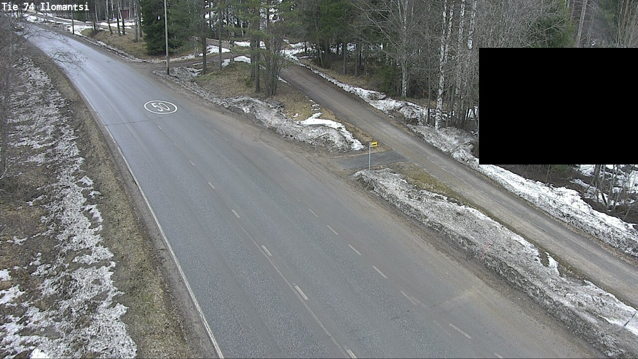 Weather Camera Image Road 74 Ilomantsi, Ilomantsi, Pohjois-Karjala