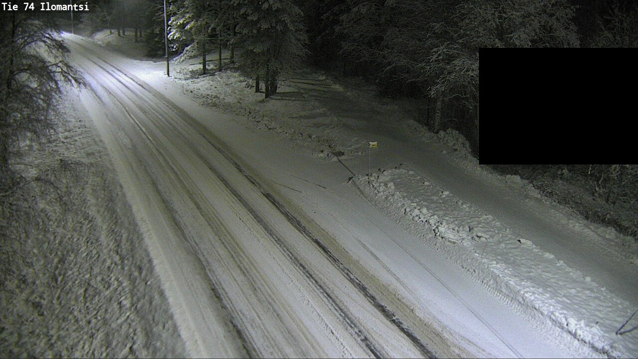 Weather Camera Image Väg 74 Ilomantsi, Ilomantsi, Pohjois-Karjala