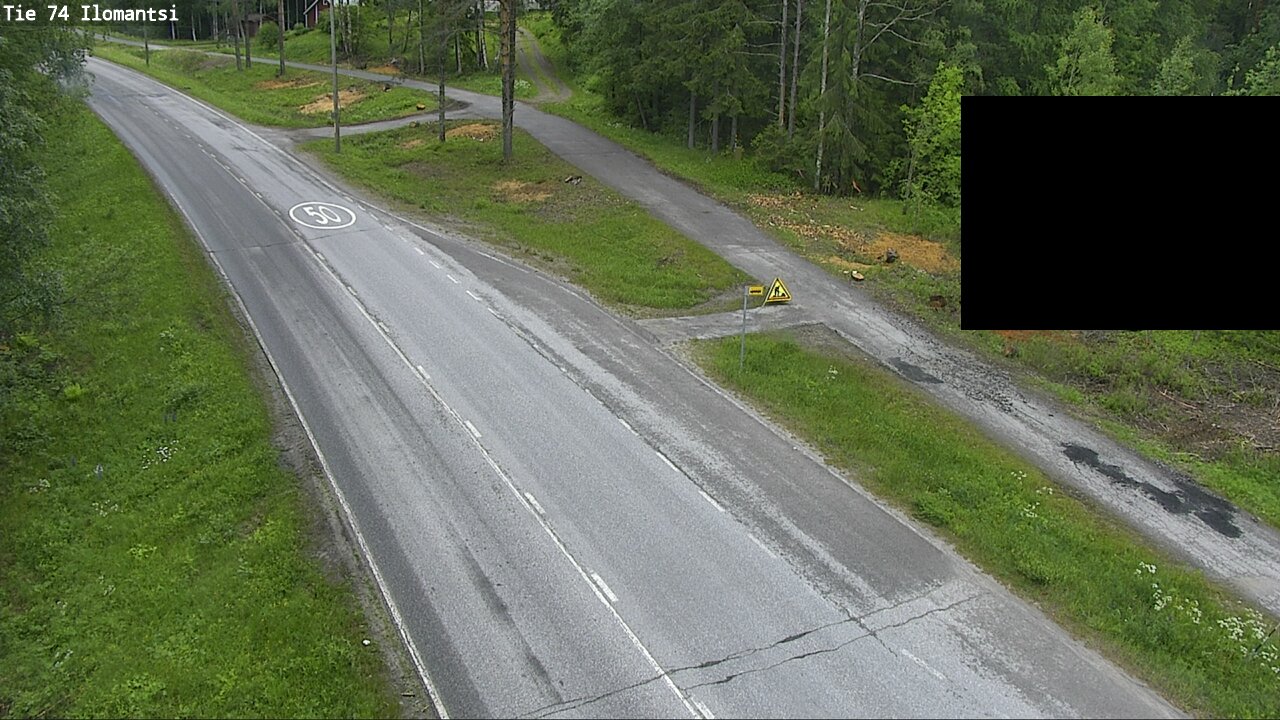 Weather Camera Image Road 74 Ilomantsi, Ilomantsi, Pohjois-Karjala