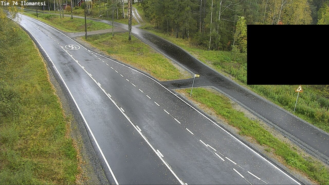 Weather Camera Image Väg 74 Ilomantsi, Ilomantsi, Pohjois-Karjala
