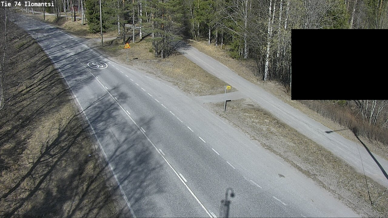 Weather Camera Image Väg 74 Ilomantsi, Ilomantsi, Pohjois-Karjala