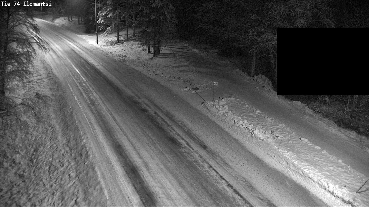 Weather Camera Image Väg 74 Ilomantsi, Ilomantsi, Pohjois-Karjala