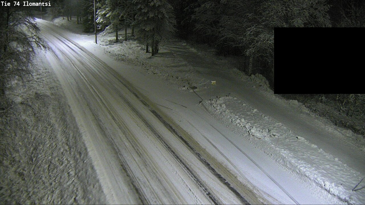 Weather Camera Image Väg 74 Ilomantsi, Ilomantsi, Pohjois-Karjala