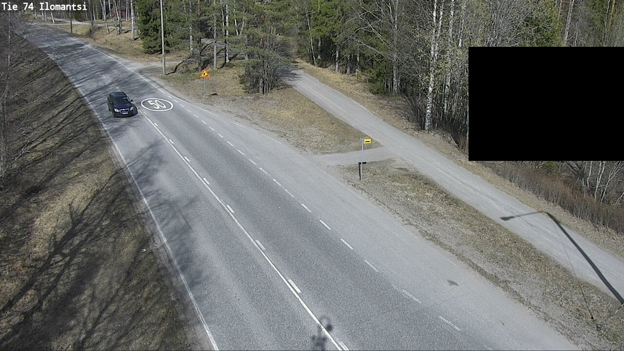 Weather Camera Image Väg 74 Ilomantsi, Ilomantsi, Pohjois-Karjala