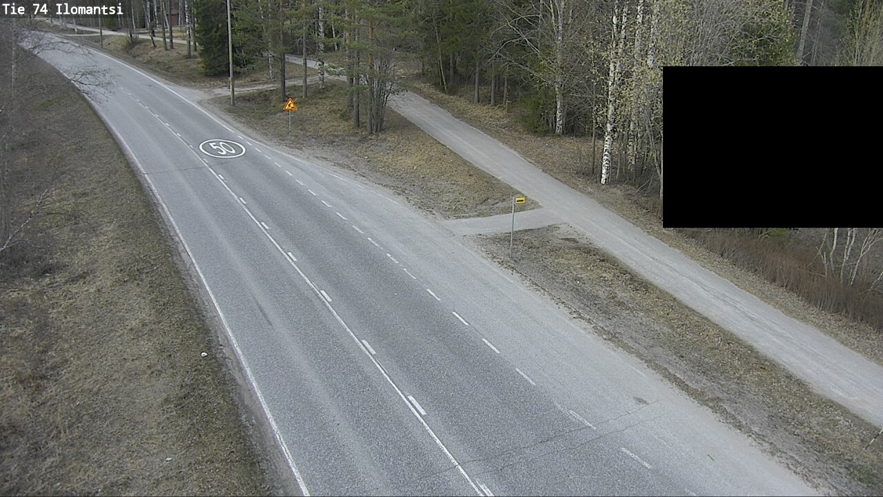 Weather Camera Image Väg 74 Ilomantsi, Ilomantsi, Pohjois-Karjala