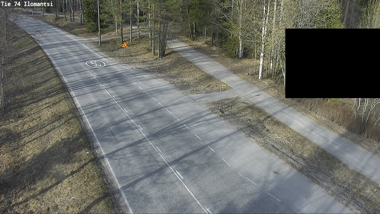 Weather Camera Image Väg 74 Ilomantsi, Ilomantsi, Pohjois-Karjala