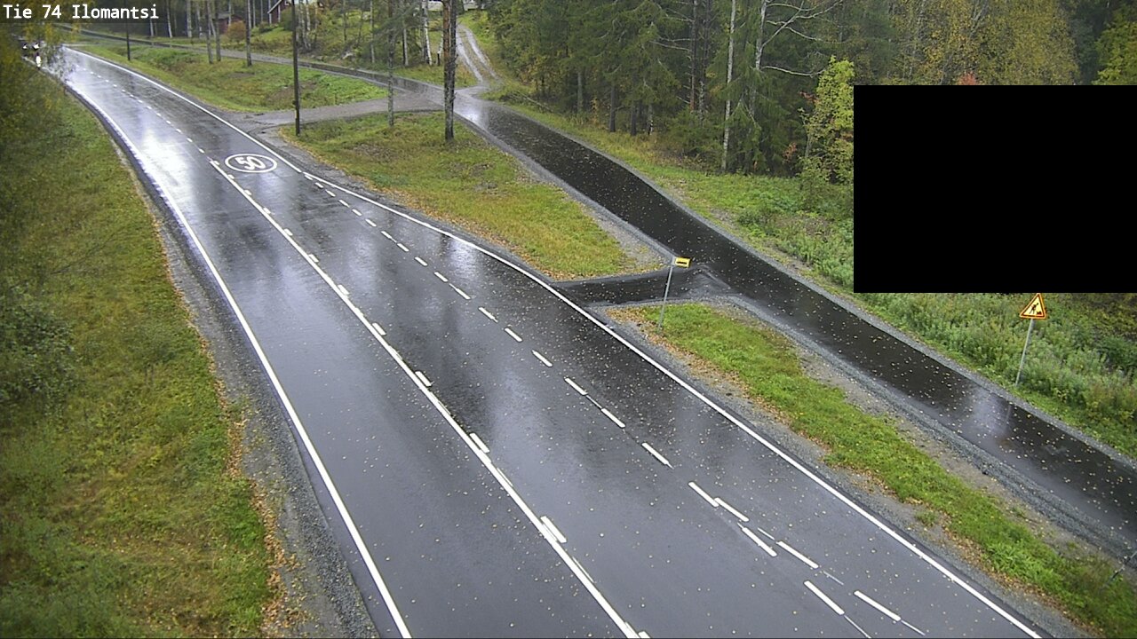 Weather Camera Image Väg 74 Ilomantsi, Ilomantsi, Pohjois-Karjala