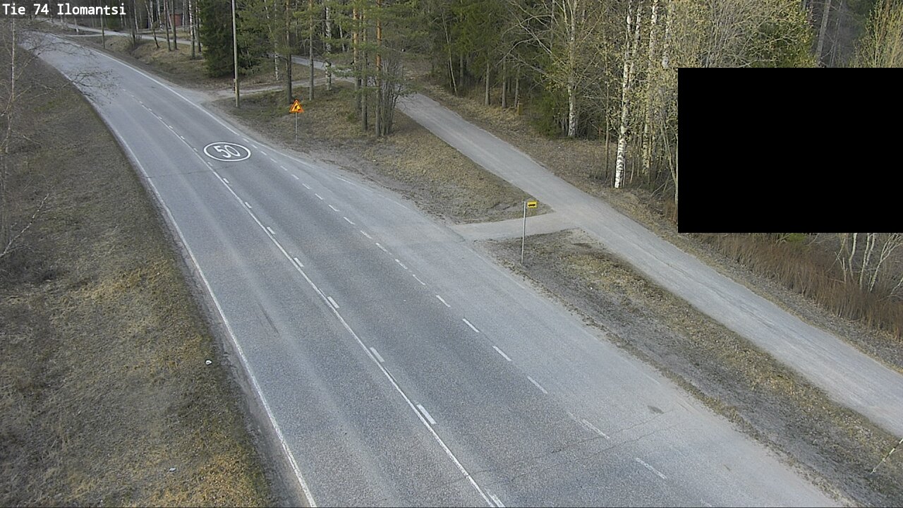 Weather Camera Image Väg 74 Ilomantsi, Ilomantsi, Pohjois-Karjala