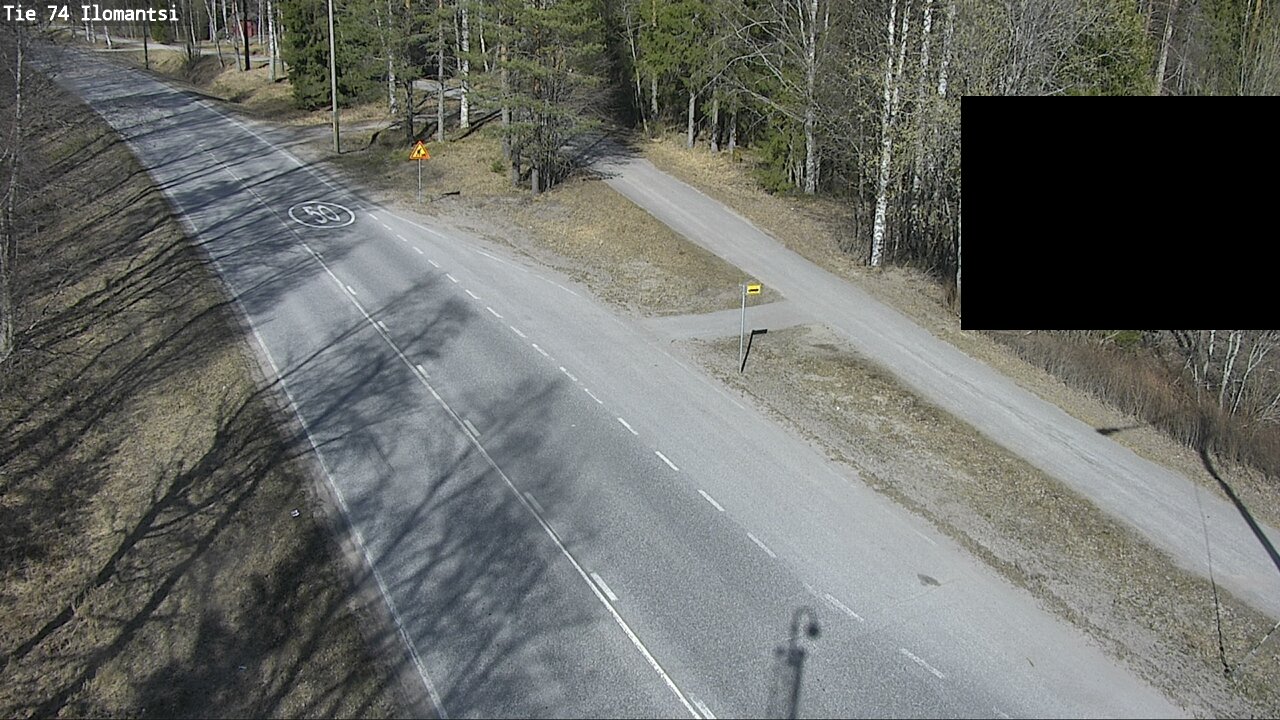 Weather Camera Image Väg 74 Ilomantsi, Ilomantsi, Pohjois-Karjala