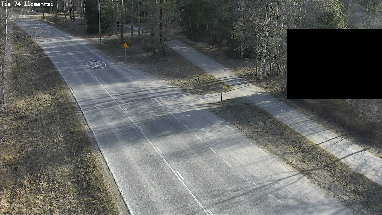 Weather Camera Image Road 74 Ilomantsi, Ilomantsi, Pohjois-Karjala