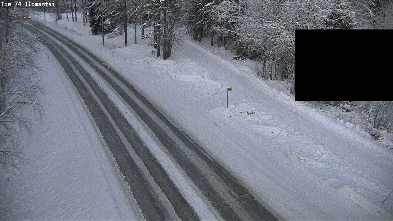 Weather Camera Image Väg 74 Ilomantsi, Ilomantsi, Pohjois-Karjala