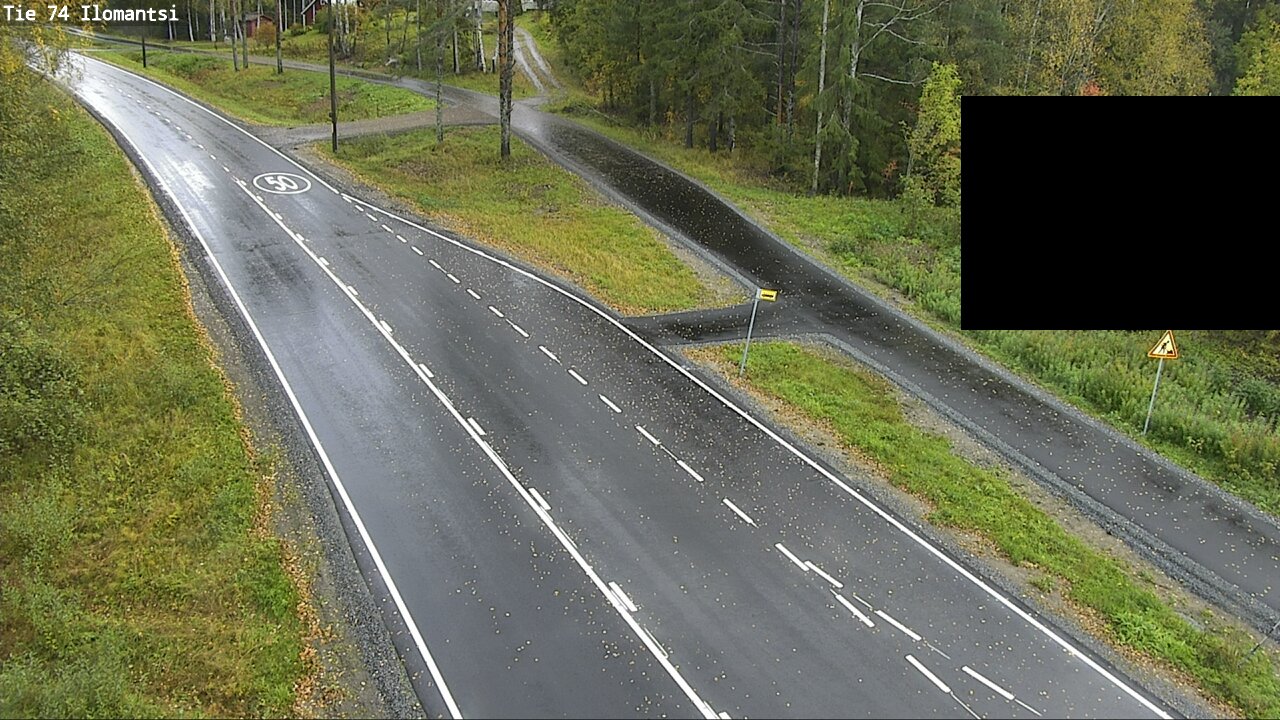 Weather Camera Image Väg 74 Ilomantsi, Ilomantsi, Pohjois-Karjala