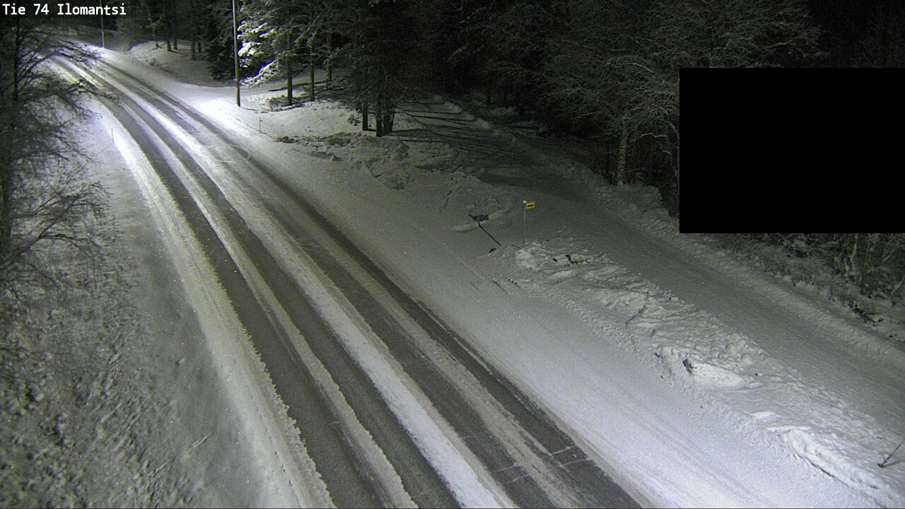 Weather Camera Image Road 74 Ilomantsi, Ilomantsi, Pohjois-Karjala