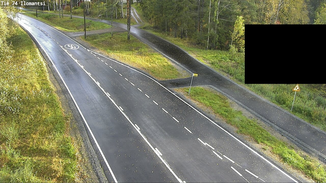 Weather Camera Image Väg 74 Ilomantsi, Ilomantsi, Pohjois-Karjala