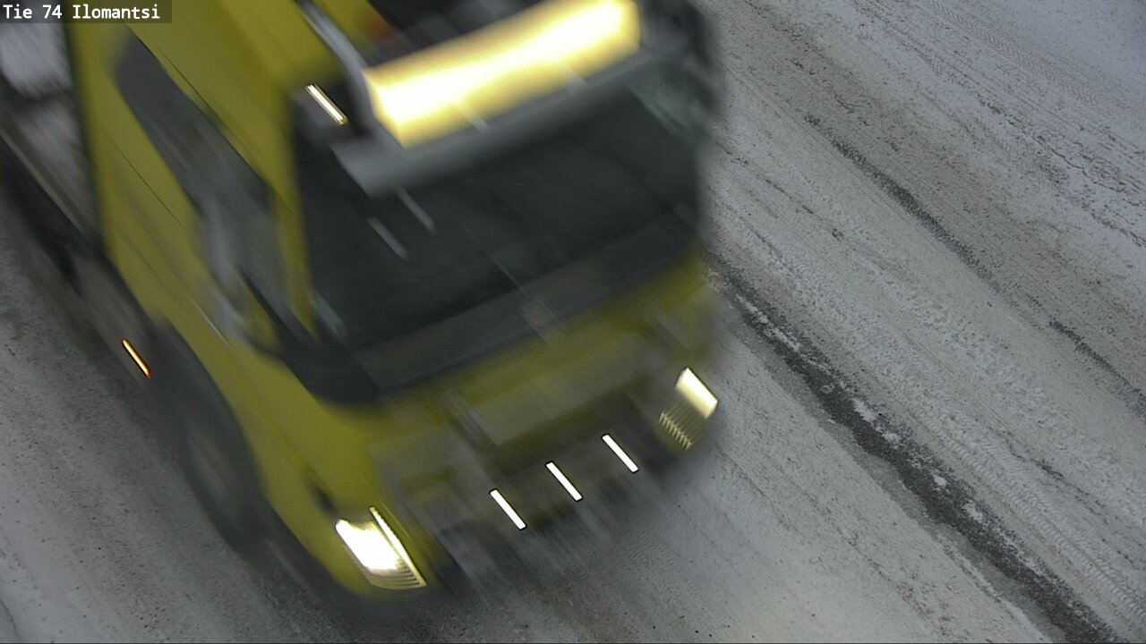 Weather Camera Image Väg 74 Ilomantsi, Ilomantsi, Pohjois-Karjala