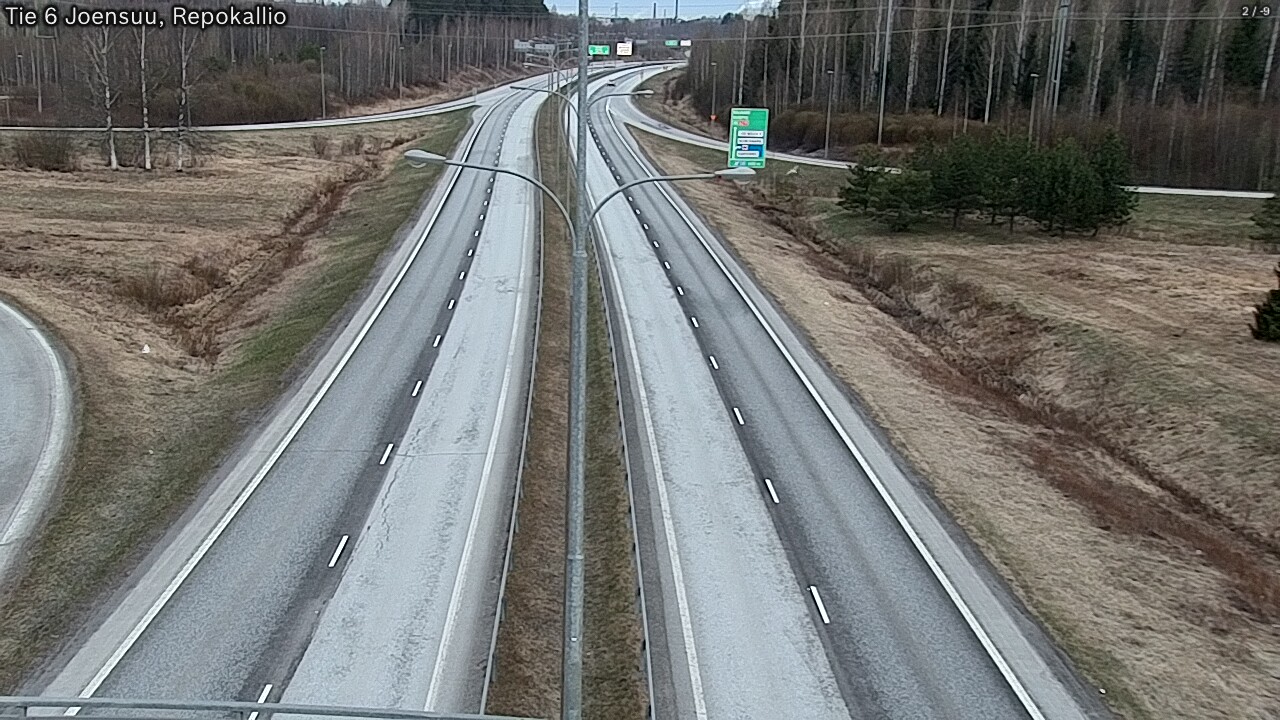Kelikamerat Kuva Tie 6 Joensuu, Repokallio, Joensuu, Pohjois-Karjala