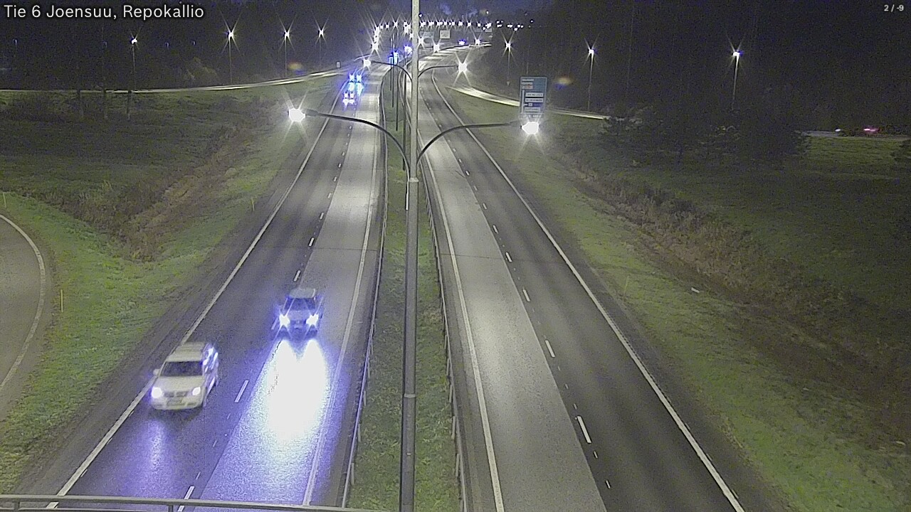 Kelikamerat Kuva Tie 6 Joensuu, Repokallio, Joensuu, Pohjois-Karjala