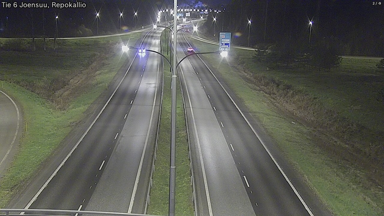 Kelikamerat Kuva Tie 6 Joensuu, Repokallio, Joensuu, Pohjois-Karjala