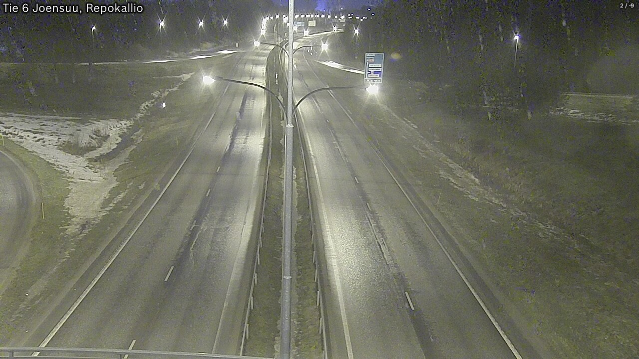 Kelikamerat Kuva Tie 6 Joensuu, Repokallio, Joensuu, Pohjois-Karjala