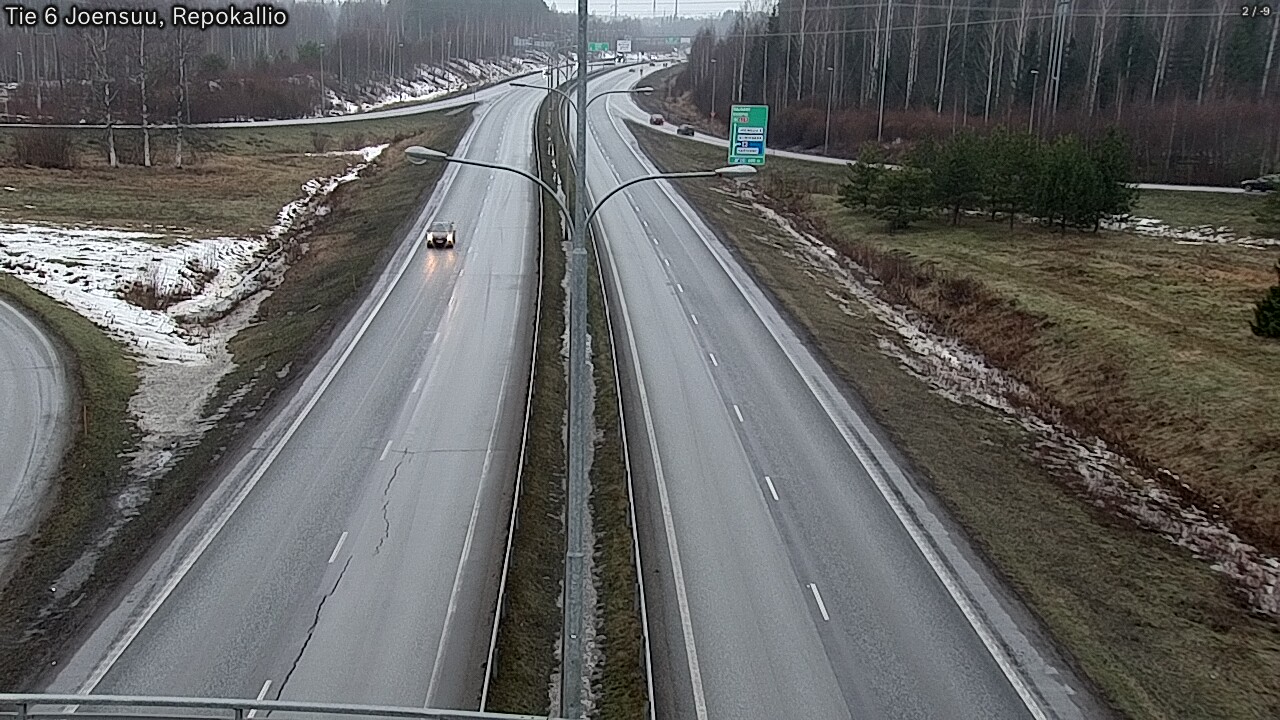 Kelikamerat Kuva Tie 6 Joensuu, Repokallio, Joensuu, Pohjois-Karjala