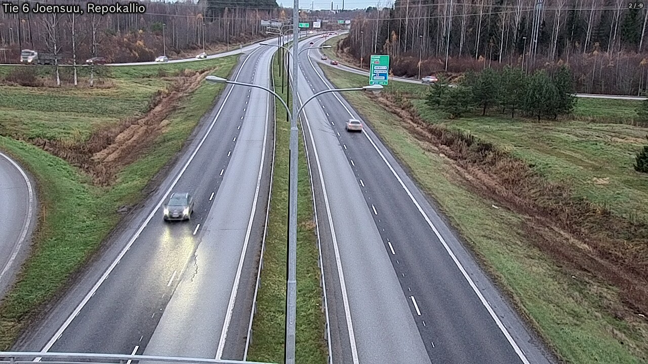 Kelikamerat Kuva Tie 6 Joensuu, Repokallio, Joensuu, Pohjois-Karjala