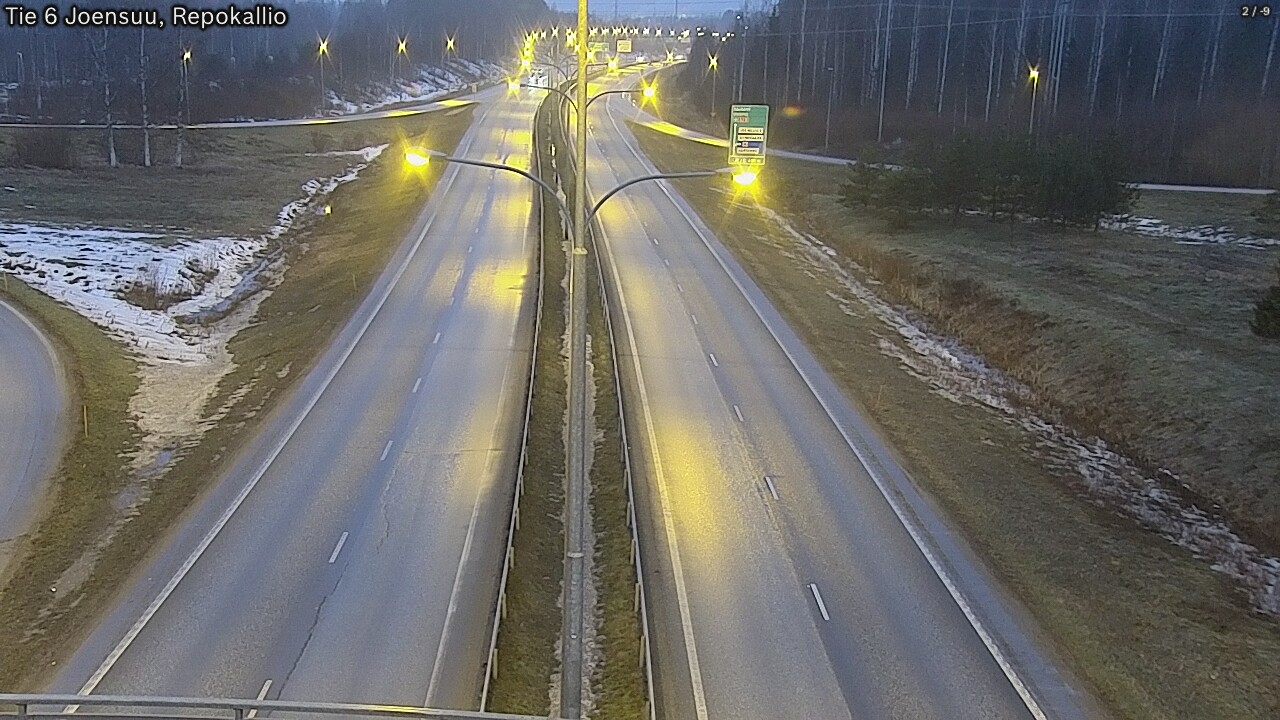 Kelikamerat Kuva Tie 6 Joensuu, Repokallio, Joensuu, Pohjois-Karjala