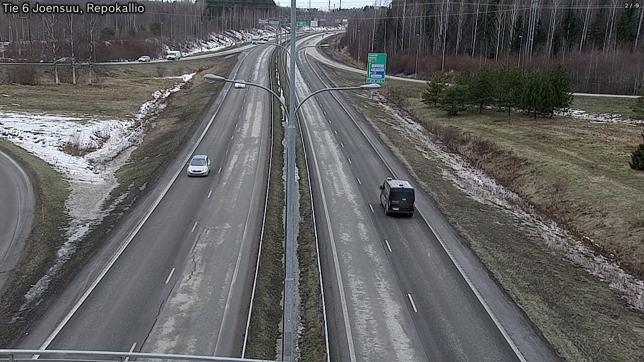 Kelikamerat Kuva Tie 6 Joensuu, Repokallio, Joensuu, Pohjois-Karjala