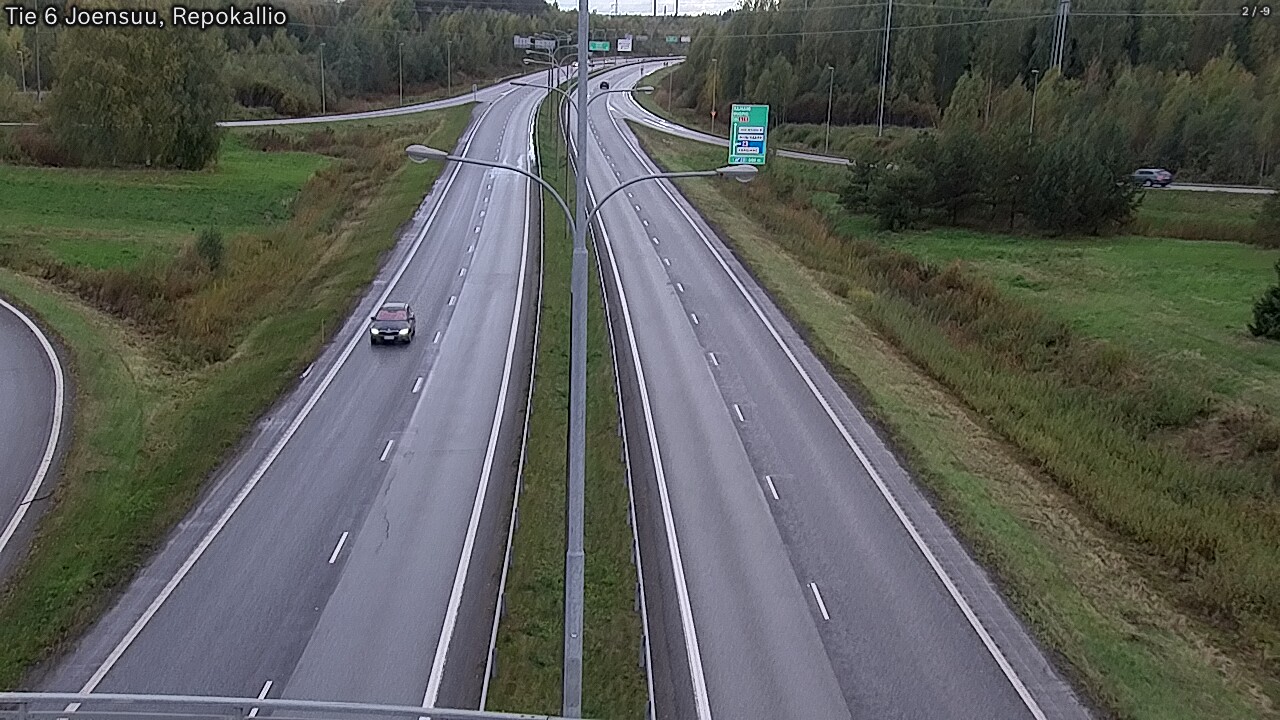 Kelikamerat Kuva Tie 6 Joensuu, Repokallio, Joensuu, Pohjois-Karjala