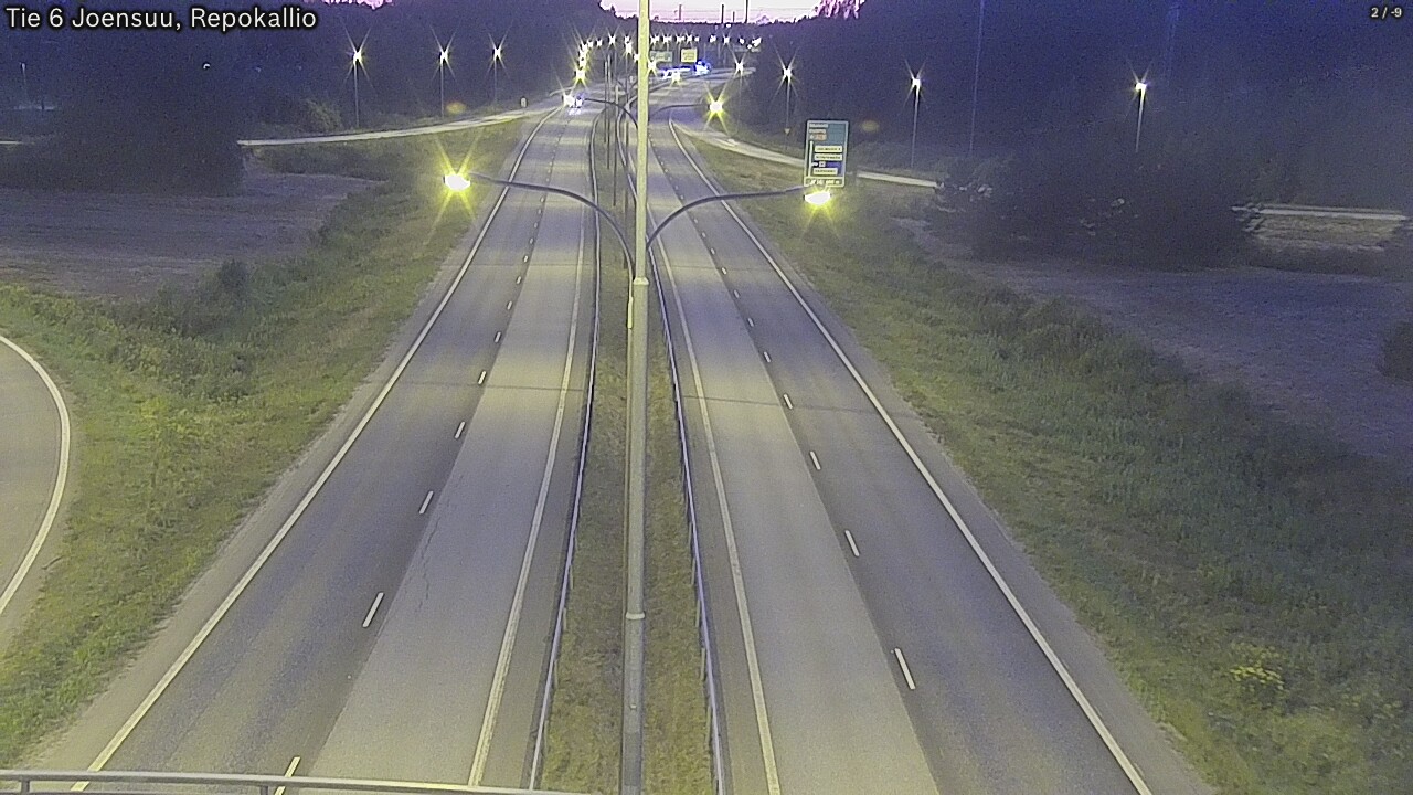 Kelikamerat Kuva Tie 6 Joensuu, Repokallio, Joensuu, Pohjois-Karjala