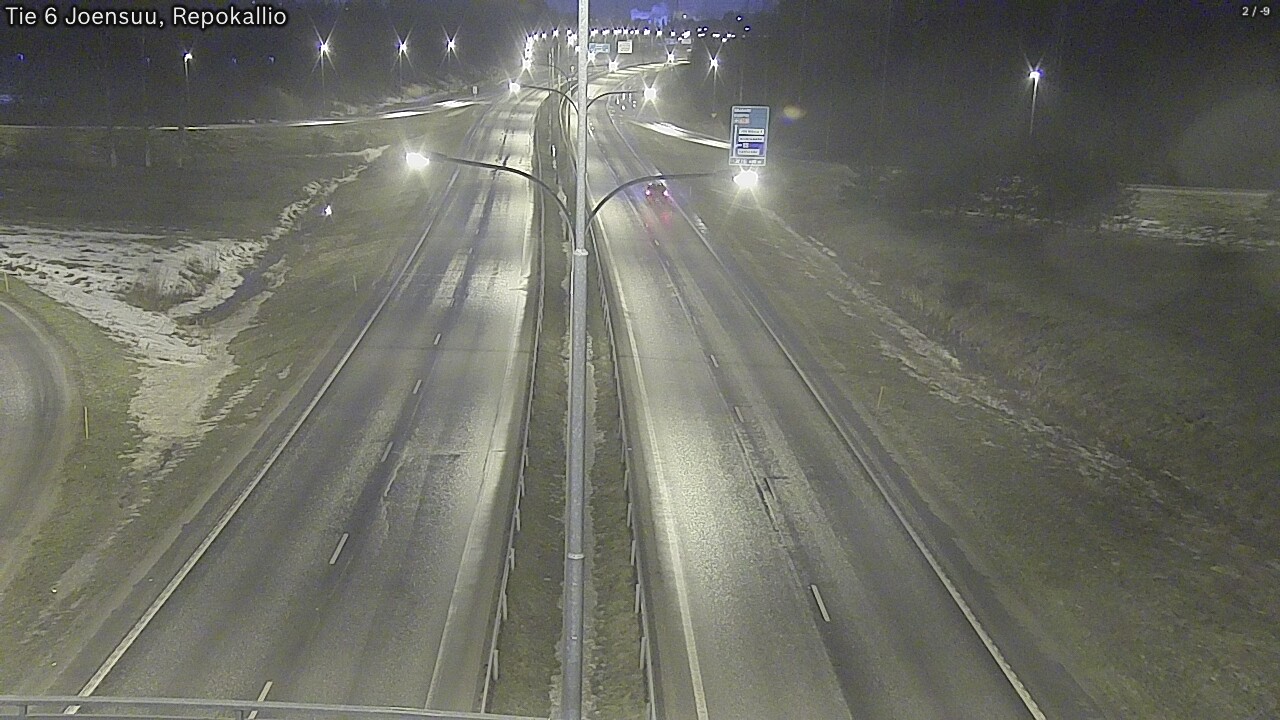 Kelikamerat Kuva Tie 6 Joensuu, Repokallio, Joensuu, Pohjois-Karjala