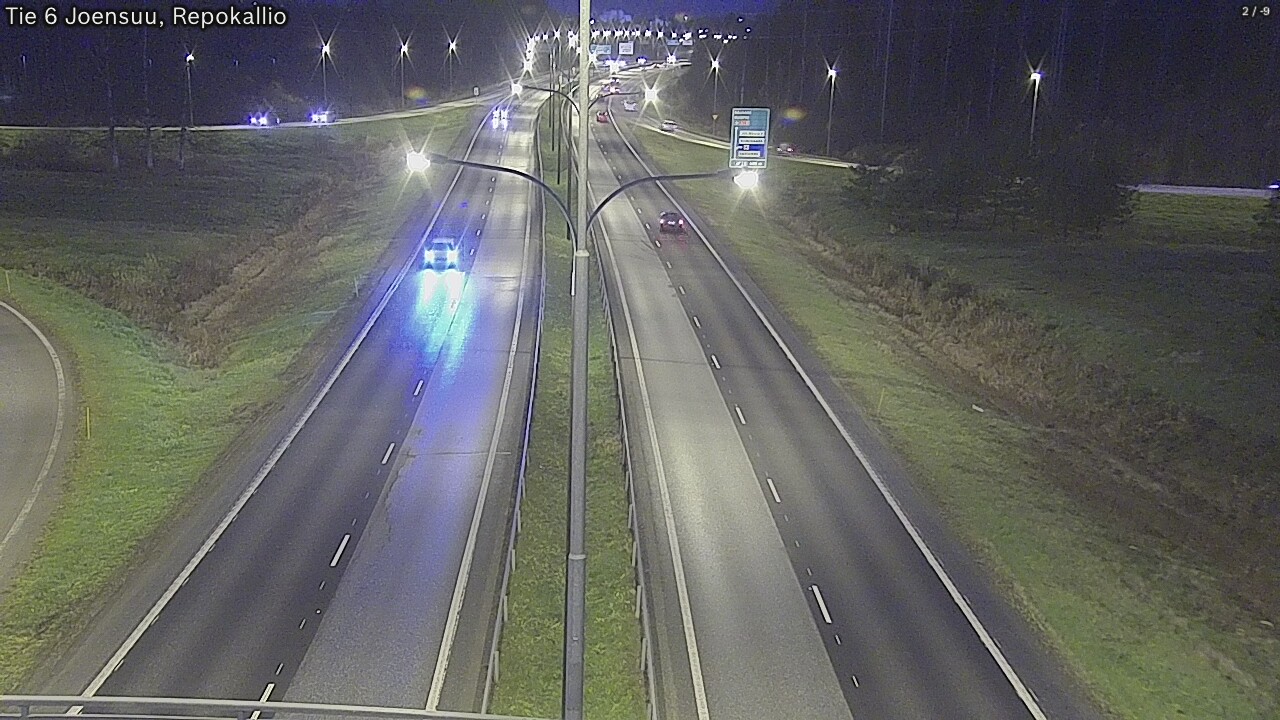 Kelikamerat Kuva Tie 6 Joensuu, Repokallio, Joensuu, Pohjois-Karjala