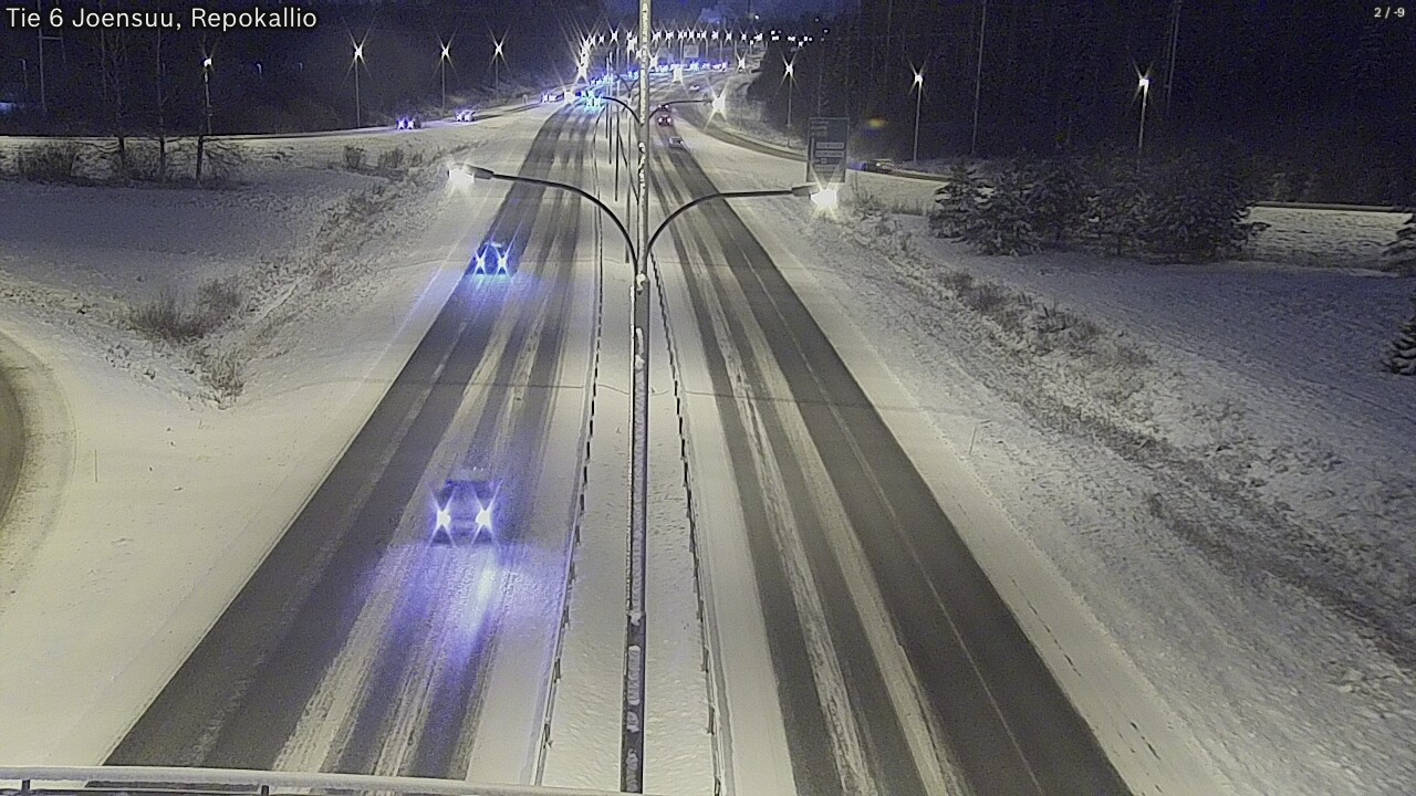 Kelikamerat Kuva Tie 6 Joensuu, Repokallio, Joensuu, Pohjois-Karjala