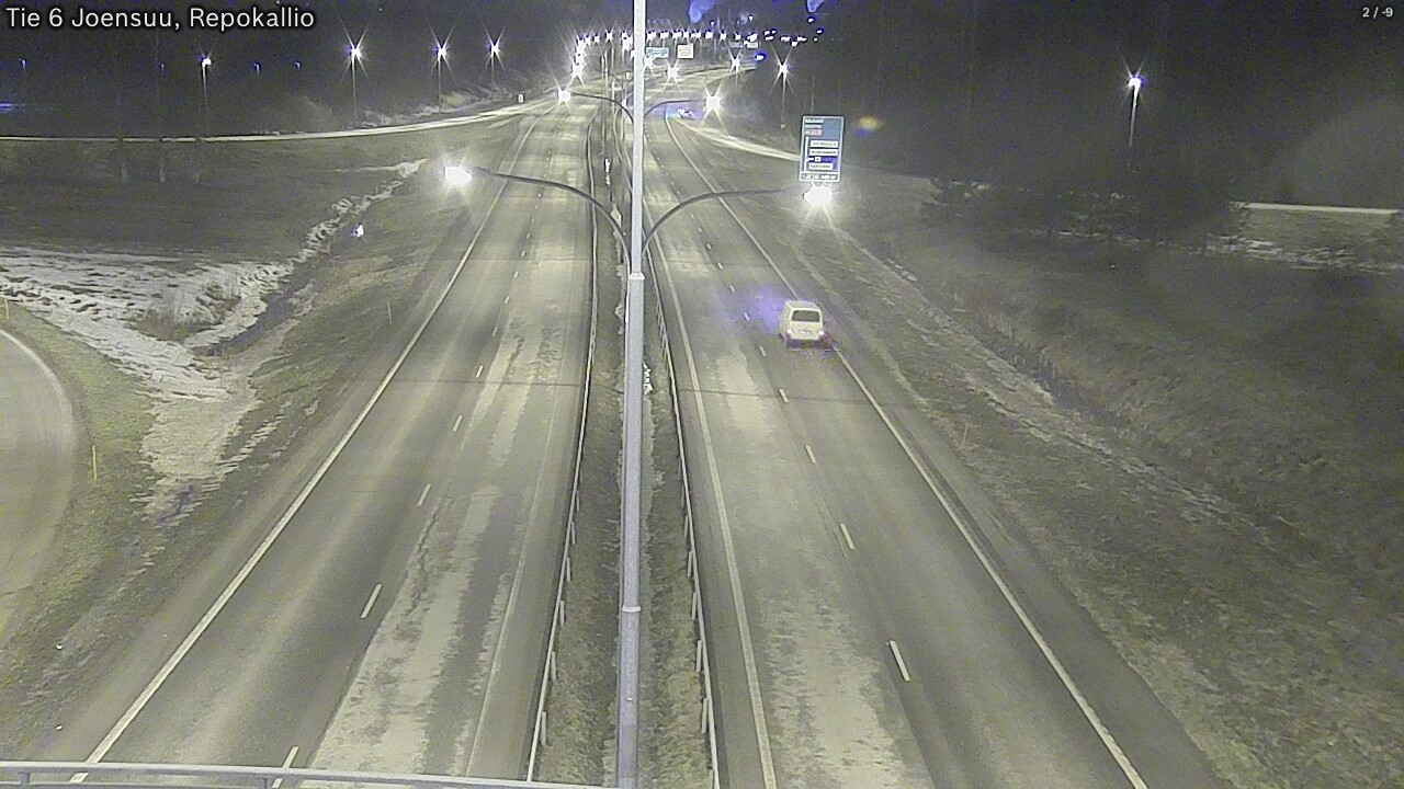 Kelikamerat Kuva Tie 6 Joensuu, Repokallio, Joensuu, Pohjois-Karjala