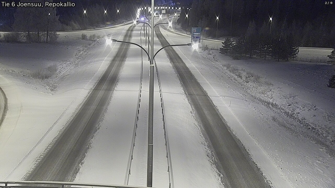 Kelikamerat Kuva Tie 6 Joensuu, Repokallio, Joensuu, Pohjois-Karjala